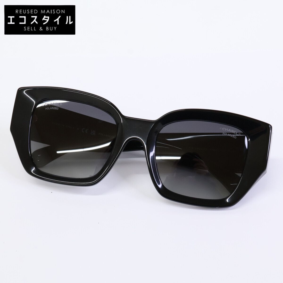 CHANEL シャネル 【美品】5506ｰA c.622/S8 ココマーク スクエア