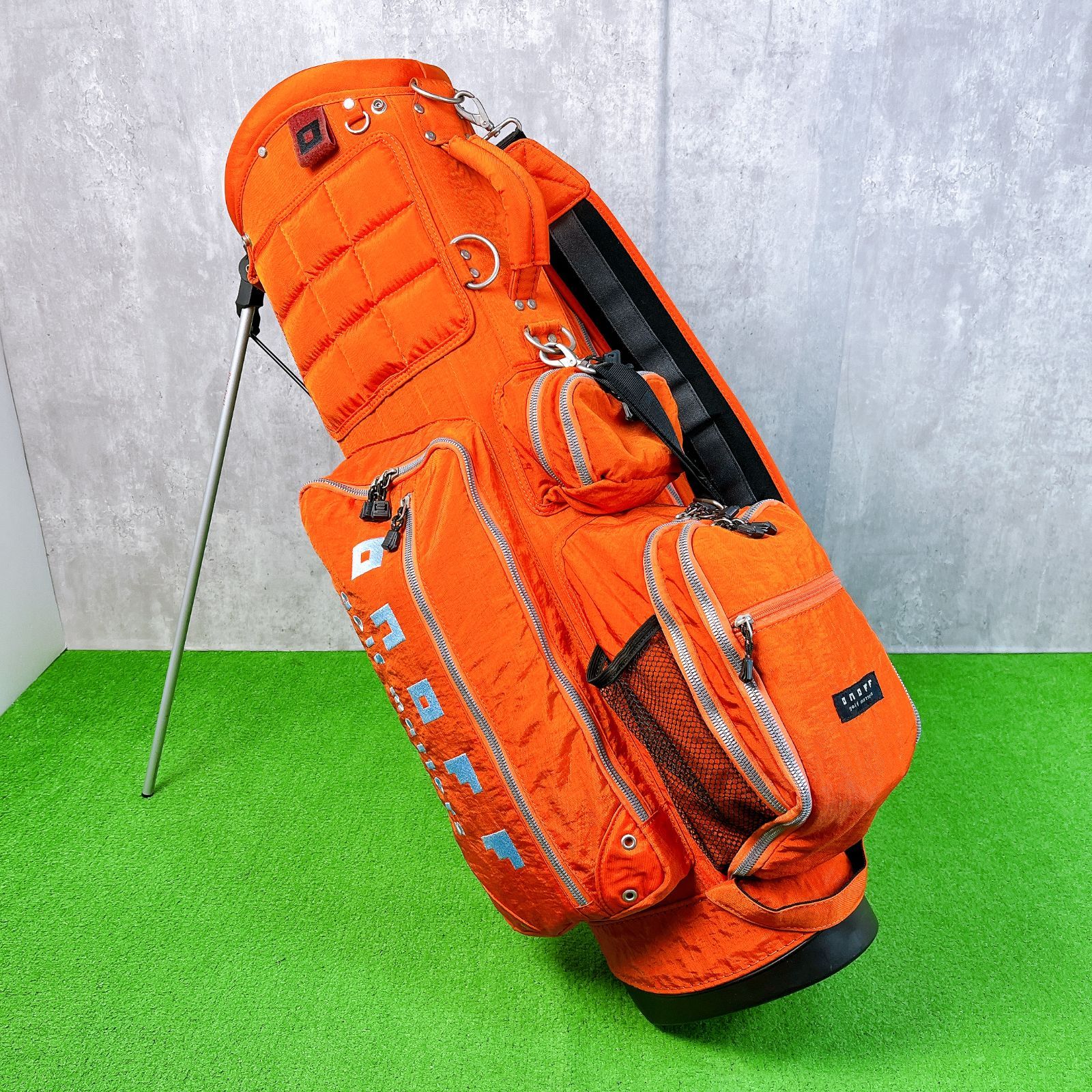 中古】【良品】【送料無料】オノフ スタンド式 キャディバッグ 軽量 9