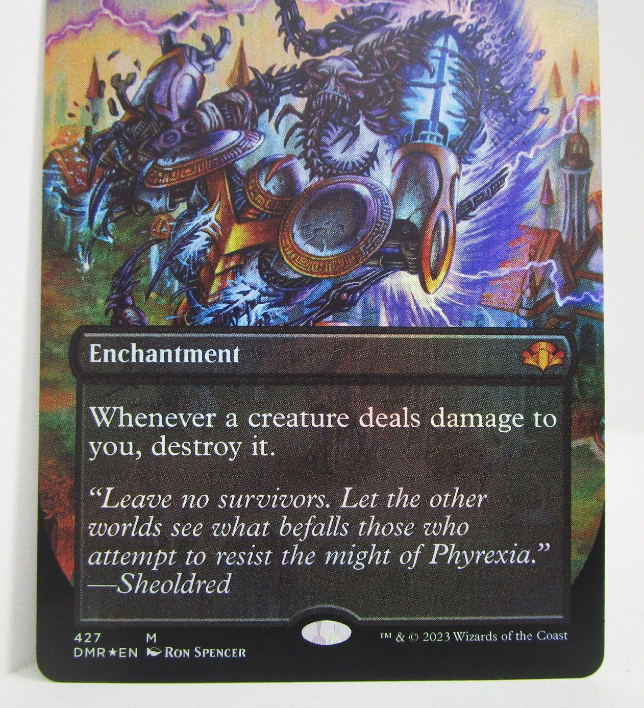 MTG 無慈悲 No Mercy ボーダレス 英語版 Foil プレイ用 - メルカリ