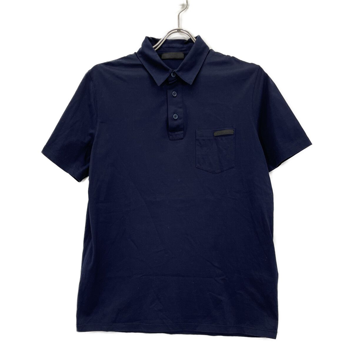 PRADA プラダ UJN007 ﾈｲﾋﾞｰ ｺｯﾄﾝ ﾎﾟﾛｼｬﾂ Ⅿ - メルカリ