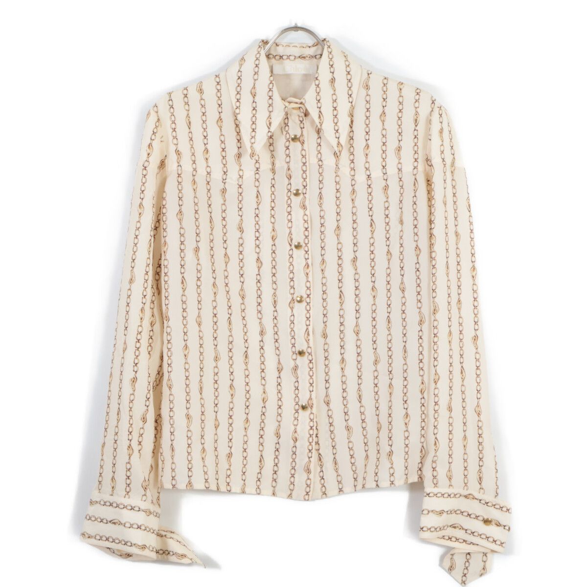 CHLOE クロエ 【美品/国内正規】CHC19AHT6333524T34 総柄 シルク100