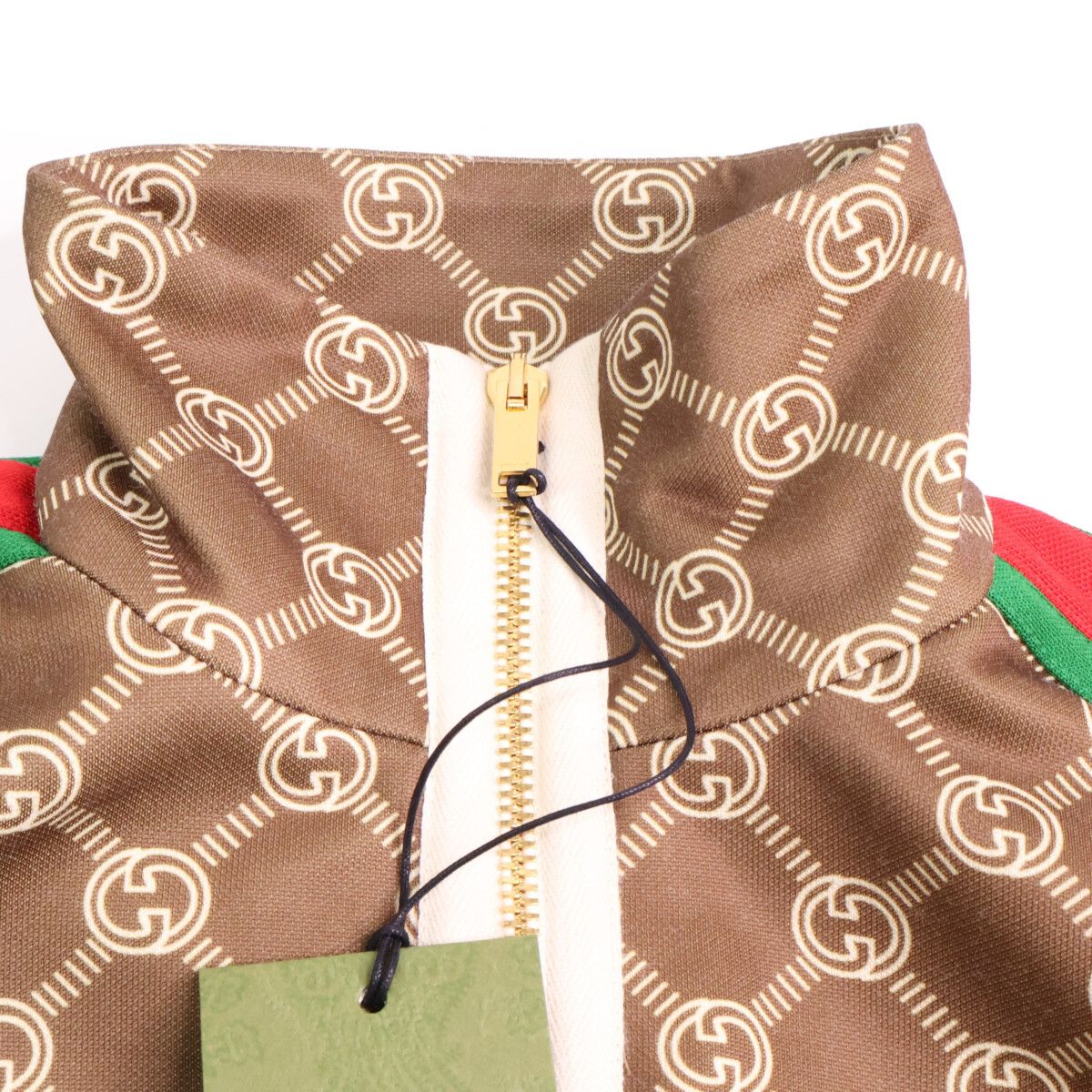 【美品】GUCCI 花柄 リバーシブル シェリーライン ブルゾン ジャケット GUCCI グッチ 新品同様 国内正規 671495 インターロッキングG シェリー