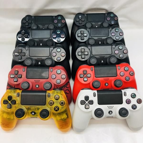 中古】ｹﾞｰﾑOP）ｼﾞｬﾝｸ)PS4ｺﾝﾄﾛｰﾗｰ CUH-ZCT2J 10個まとめ 動作未保証[22