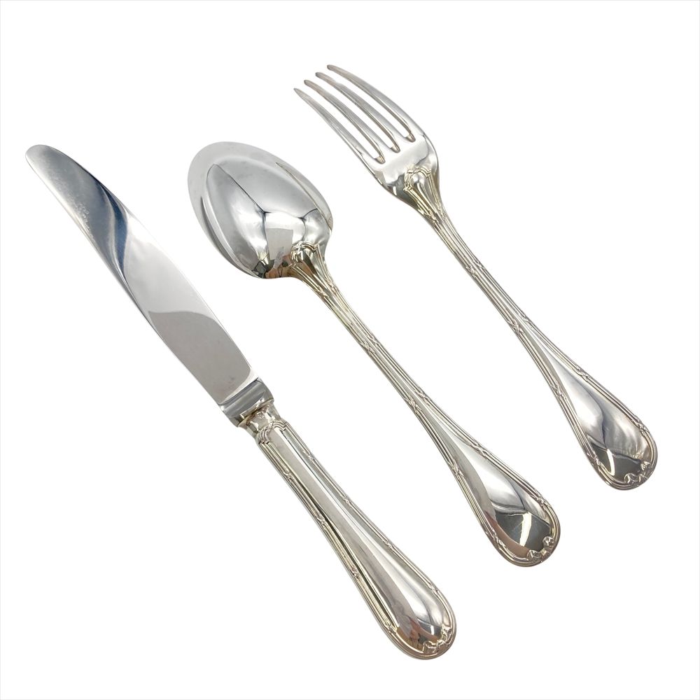 Christofle シルバー スプーン フォーク セット クリストフル Christofle リュバン ナイフ フォーク スプーンセット