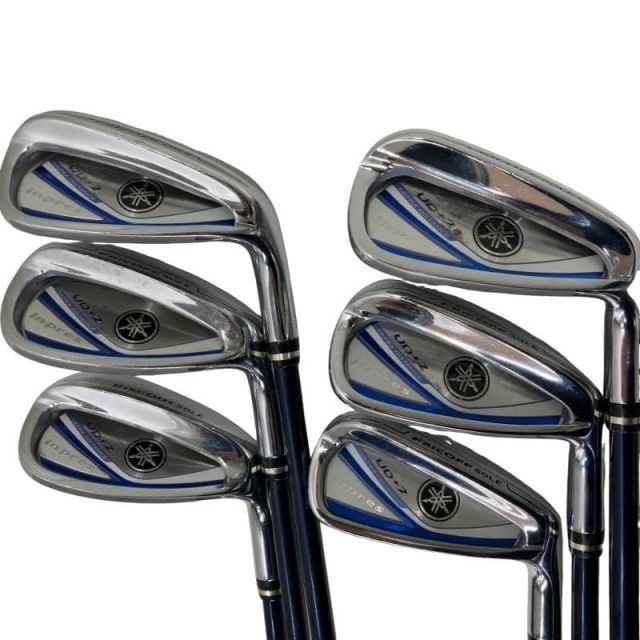 中古】 ヤマハ inpres UD+2(2019) 7S レディース アイアンセット IR TX