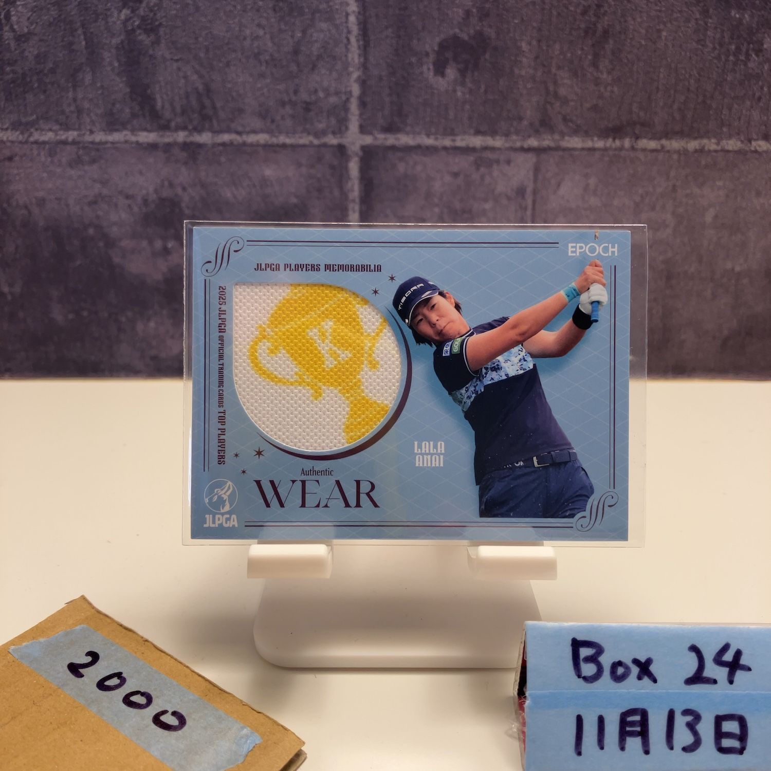 2025 EPOCH Woman's Pro Golfer 穴井詩 Lala Anai 061/100 JLPGA Top