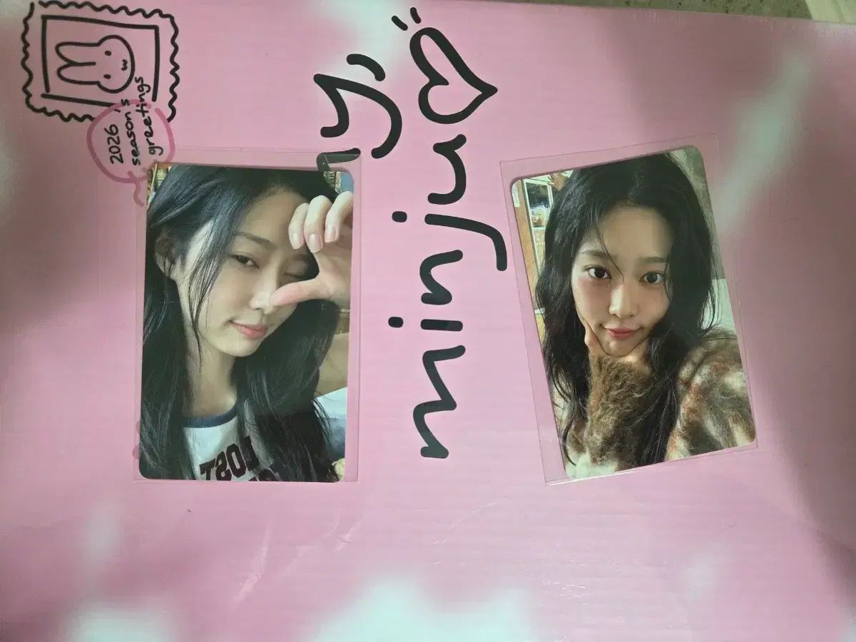 新品未開封 キムミンジュ シーグリ ペンサ ヨントン フォトイベント トレカ キムミンジュ シーグリ 2026 未開封 memyminju サイン会トレカ②