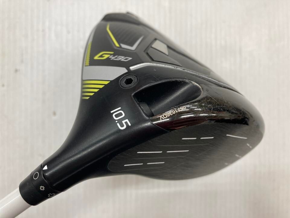 ピン G430 MAX 10.5度 ツアーAD HD-6 SRフレックス ドライバー 中古
