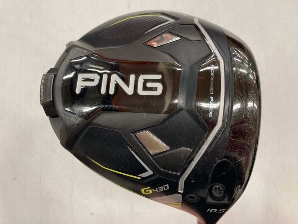 ピン G430 MAX 10.5度 ツアーAD HD-6 SRフレックス ドライバー 中古