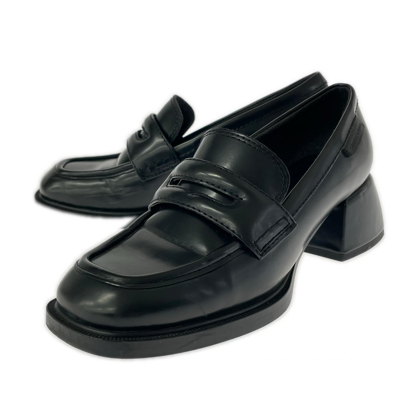 CHARLES & KEITH チャールズ＆キース ヒール コインローファー size35