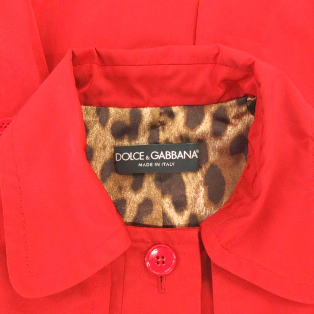 ドルチェ&ガッバーナ ドルガバ DOLCE&GABBANA トレンチコート シングル