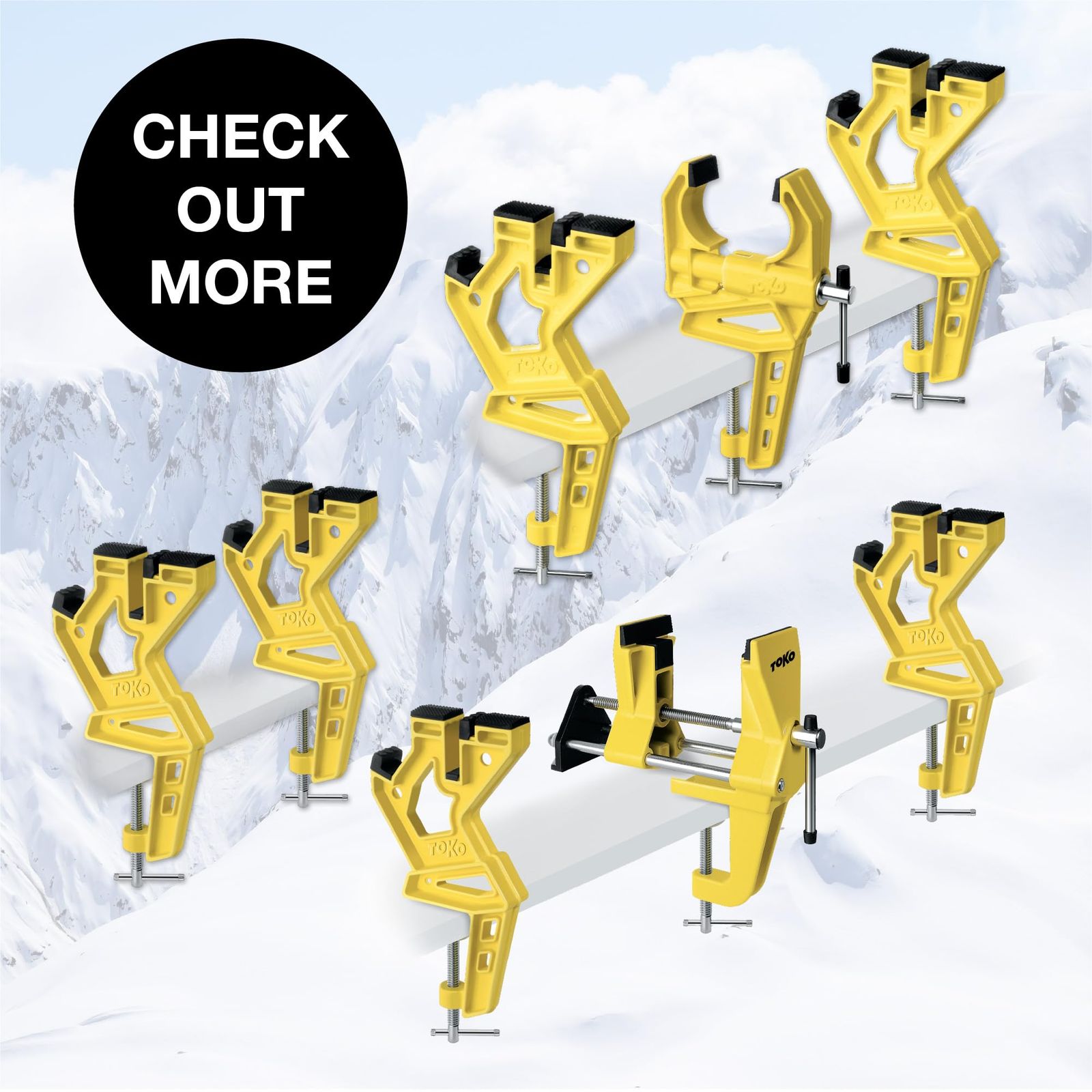 TOKOスキー　スノボー　メンテナンス 新品 トコ(TOKO) スキー スノーボード メンテナンス用 バイス ワールド