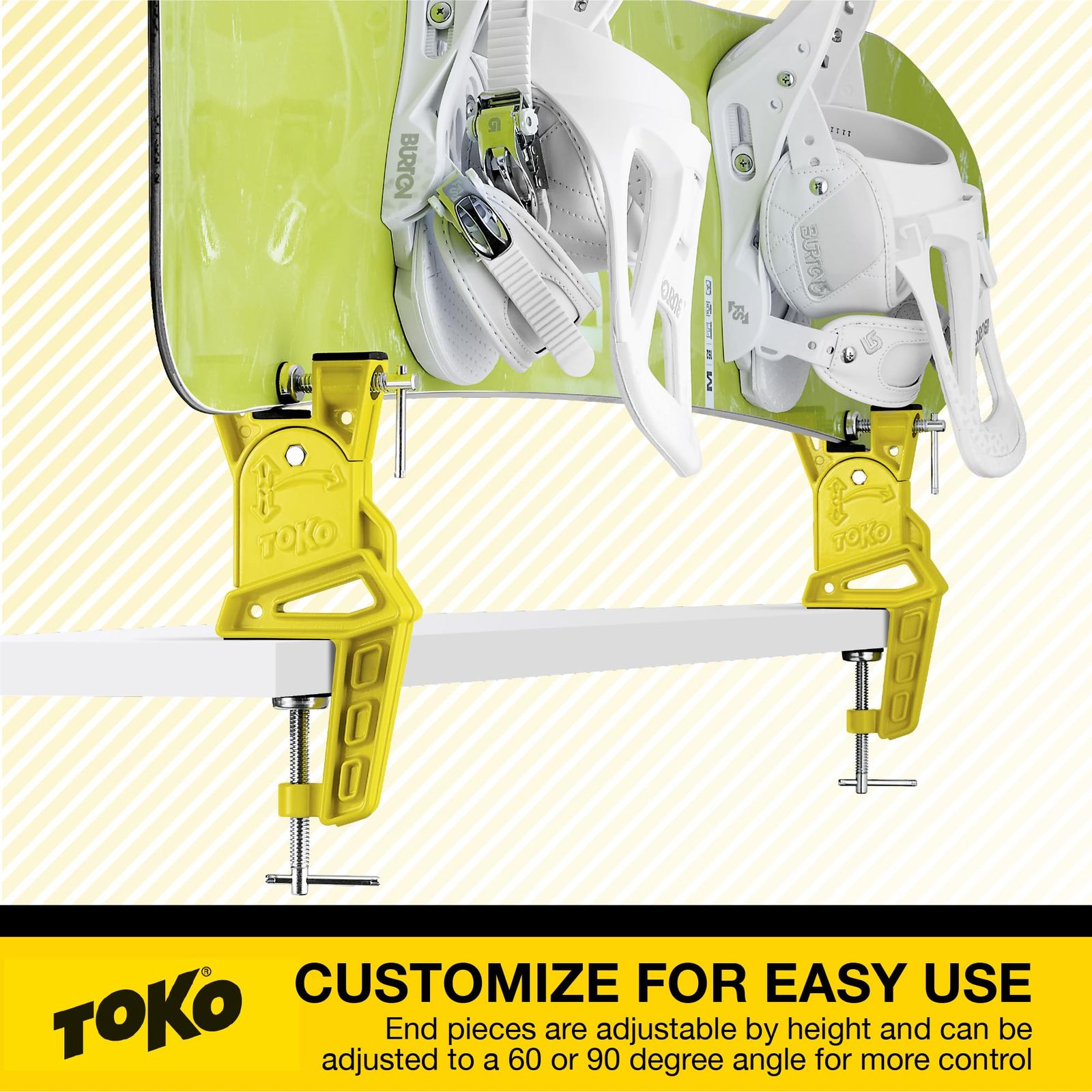 新品 トコ(TOKO) スキー スノーボード メンテナンス用 バイス ワールド