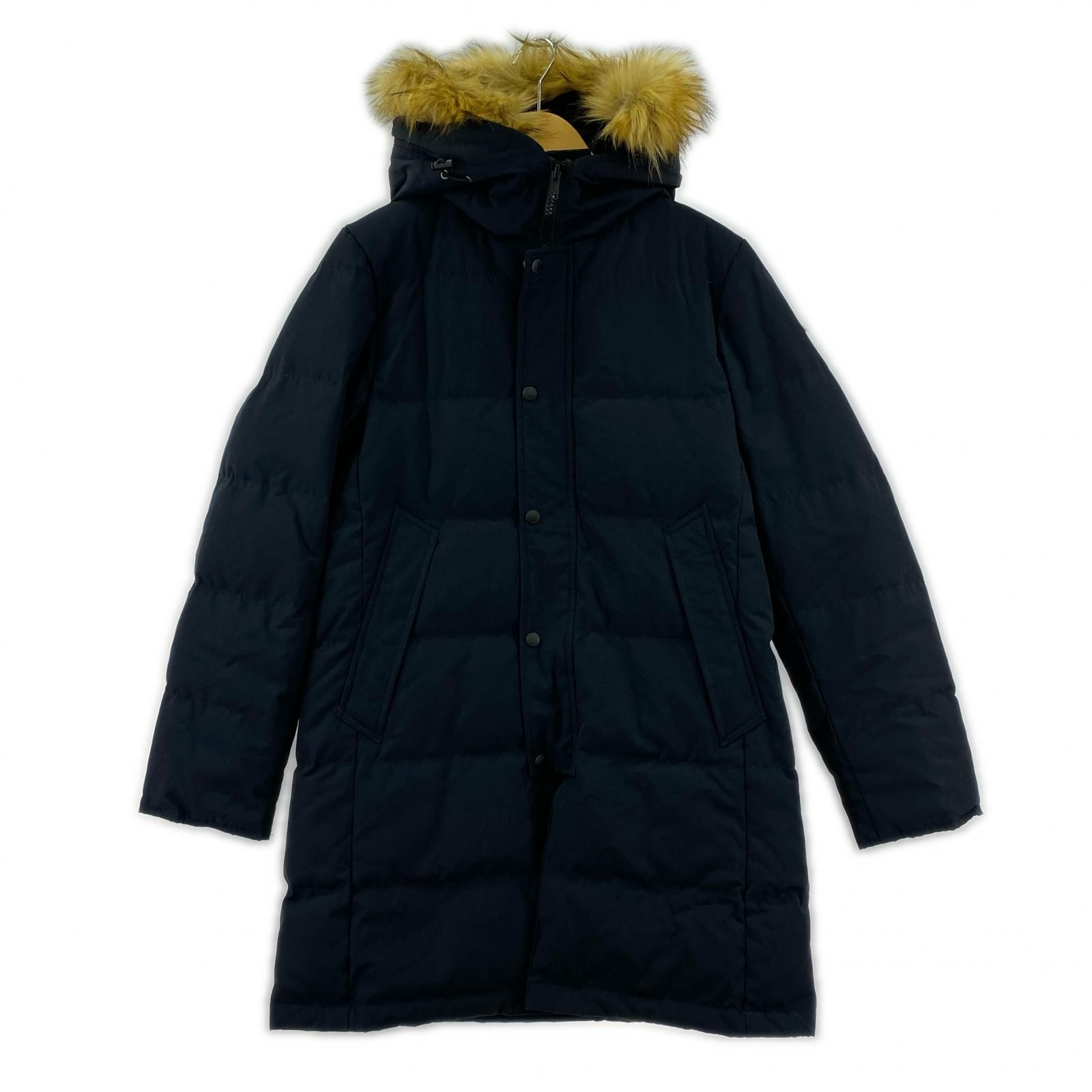 GEVACO ゲバコ ダウンコート size38/ダークネイビー - メルカリ