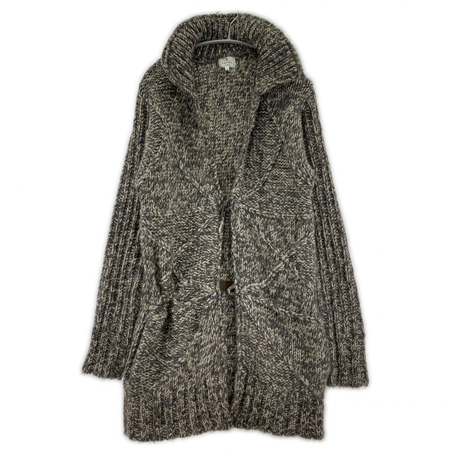 LANVIN en Bleu ランバンオンブルー ドロスト ロングカーディガン