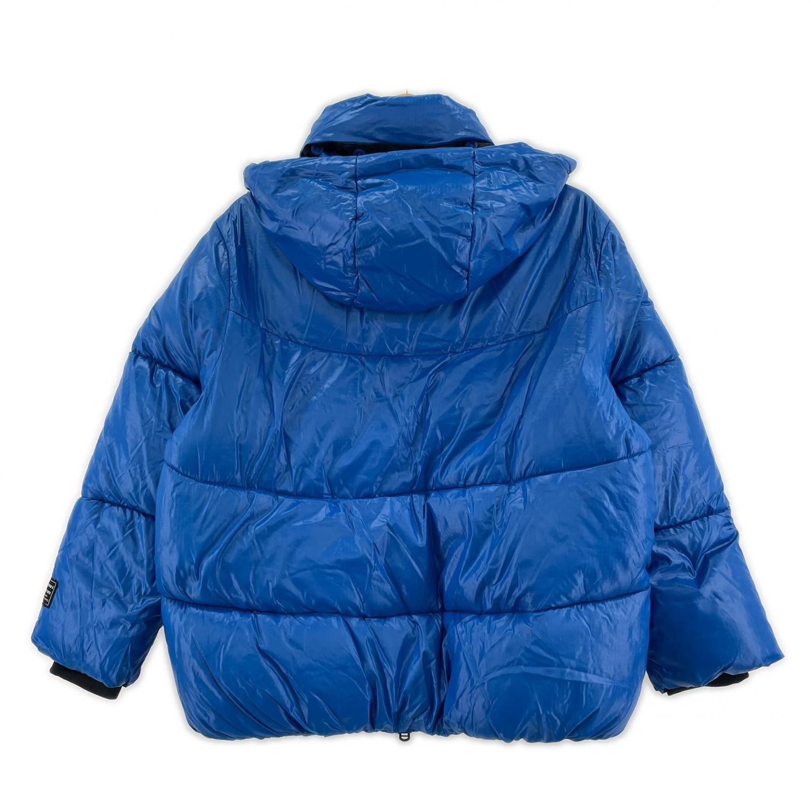 美品 ZARA ザラ フード付きダウンジャケット size140/ブルー系 - メルカリ