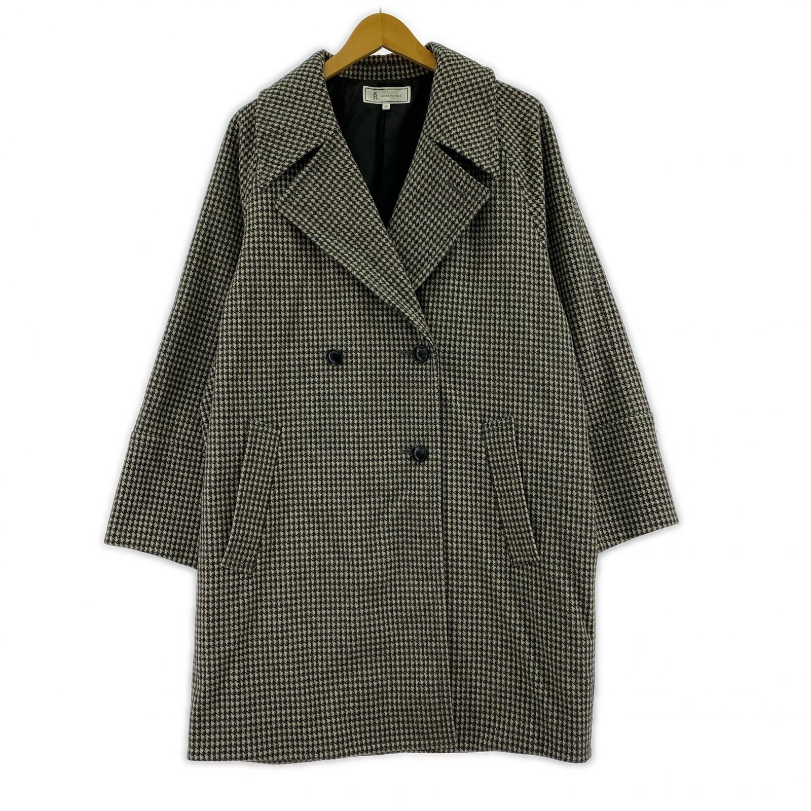 未使用品　ロペ　ROPE 千鳥格子　千鳥柄　コート 未使用品 ロペ ROPE 千鳥格子 千鳥柄 コート ベストセラー