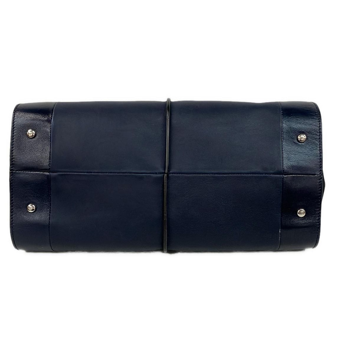 TOD'S(トッズ) トートバッグ - ネイビー レザー - メルカリ