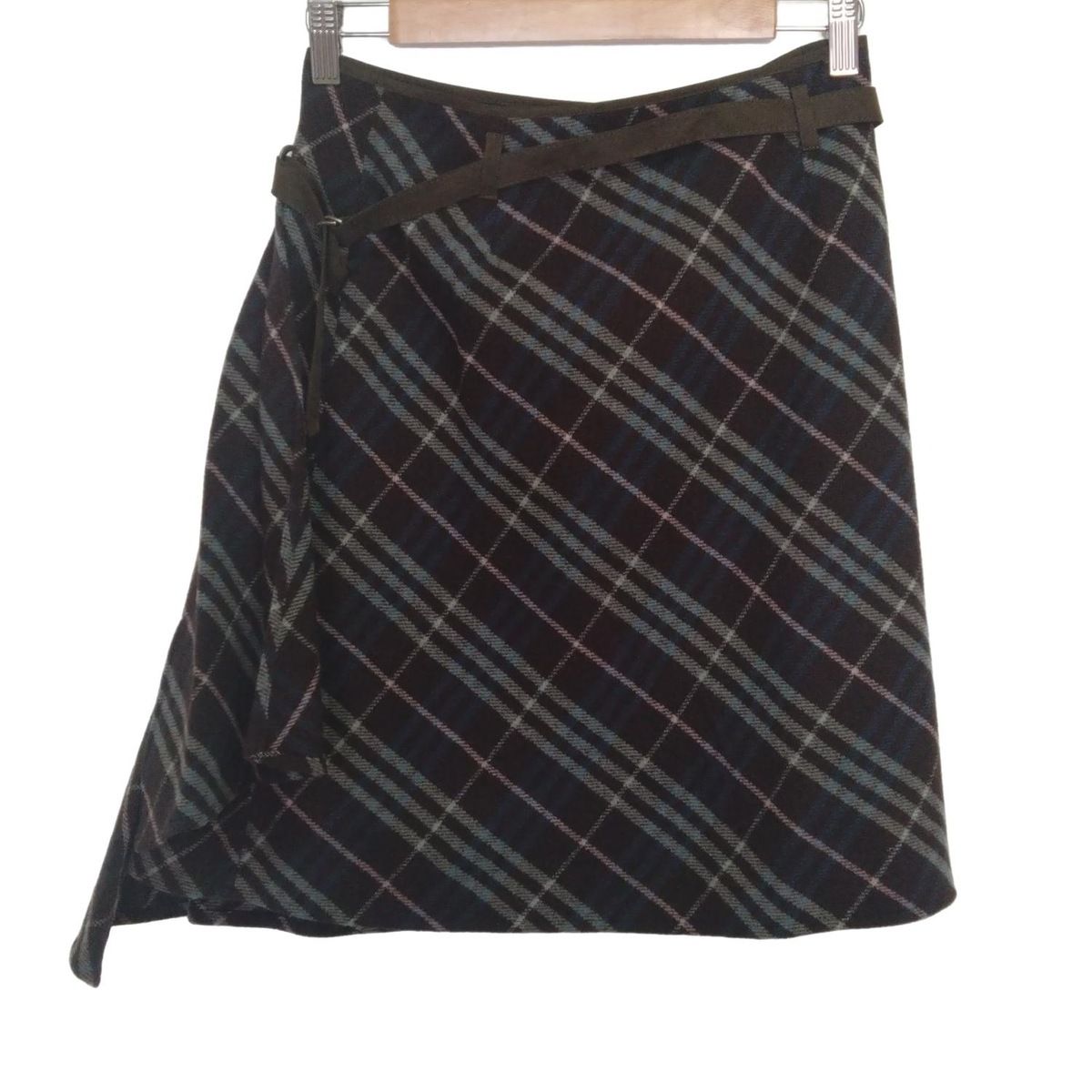 Burberry Blue label トレンチスカート38 Burberry Blue Label(バーバリーブルーレーベル) 巻きスカート サイズ