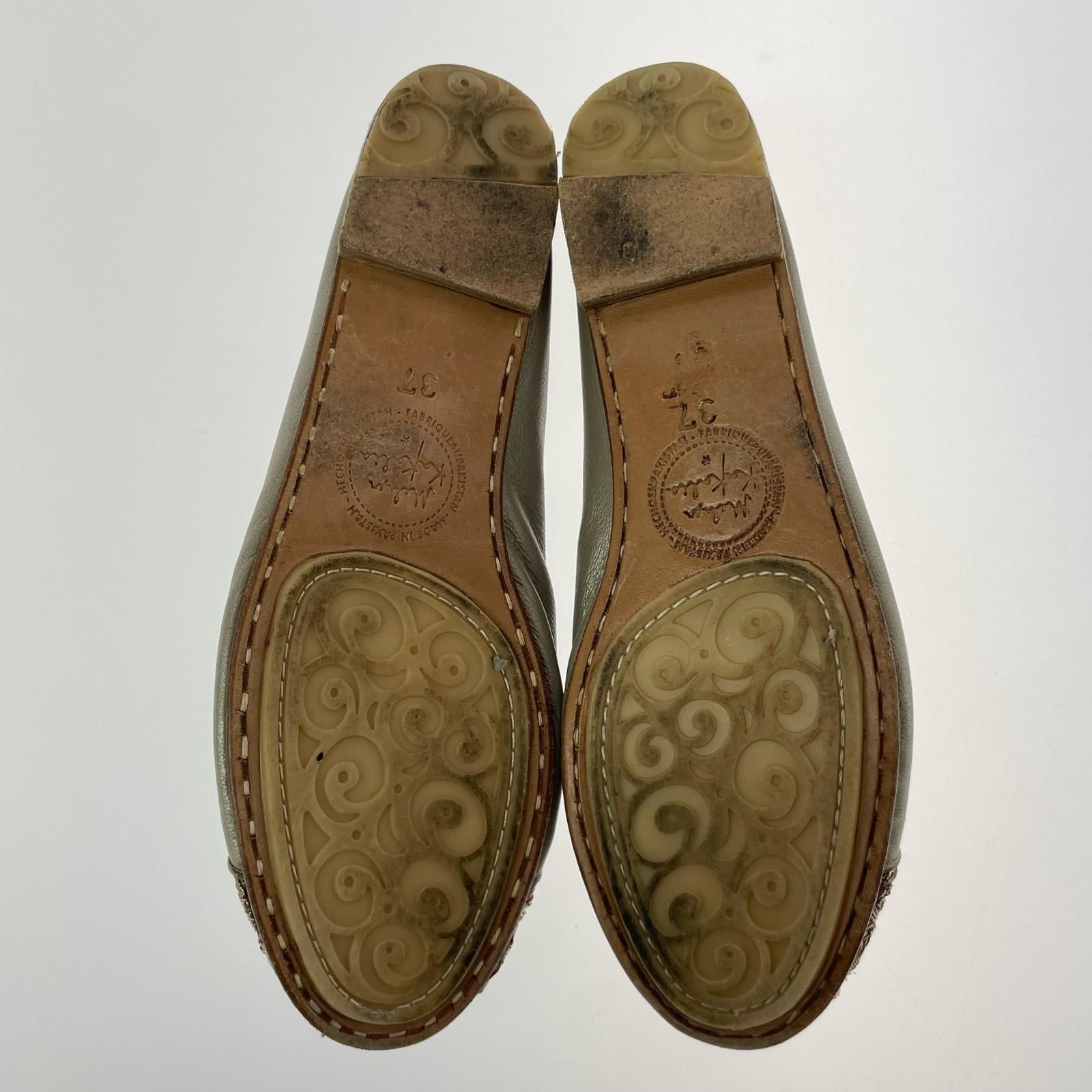 MEHER KAKALIA ミハエルカカリアバレエシューズ size37/グレー