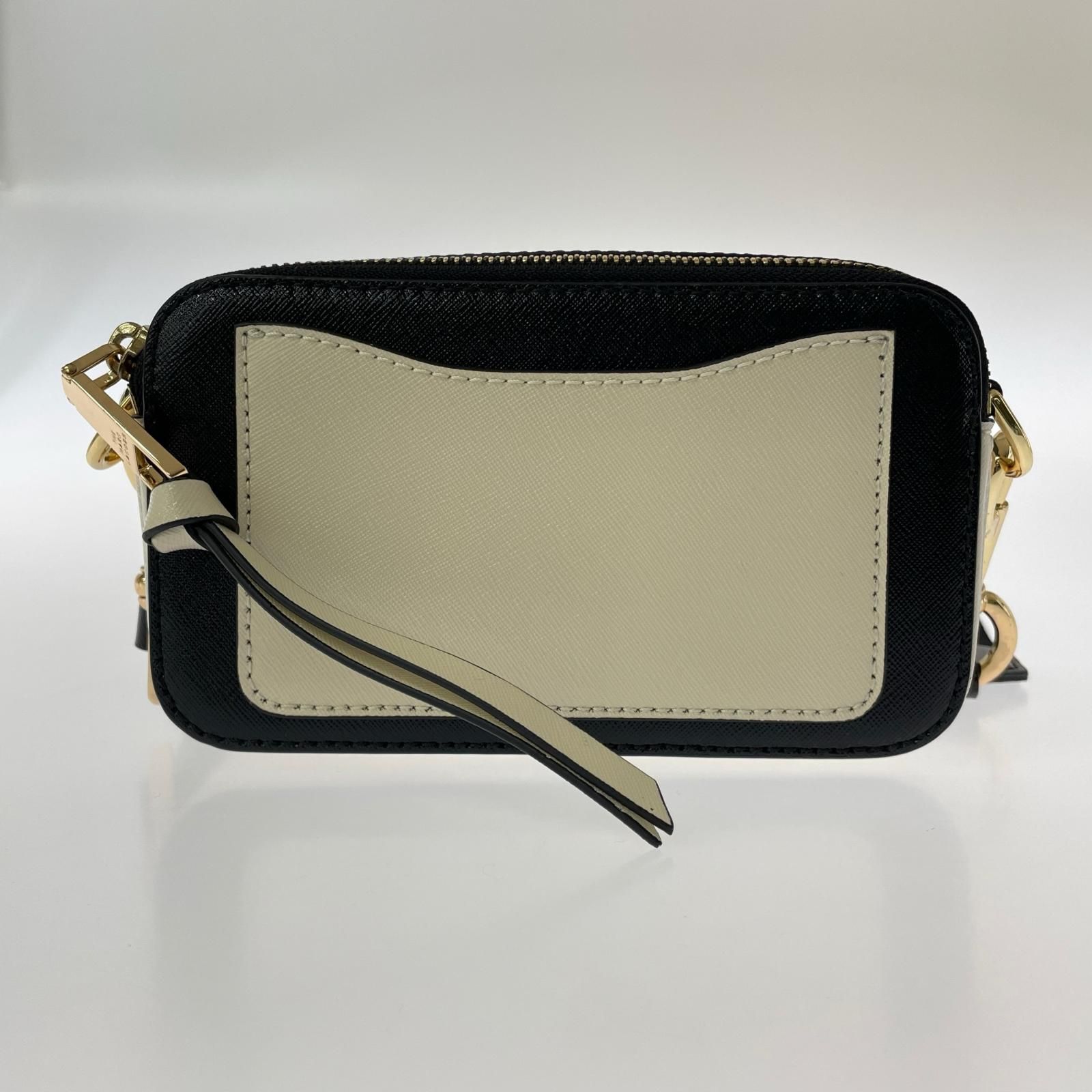 MARC JACOBS マークジェイコブスショルダーバッグ/アイボリー×ブラック 