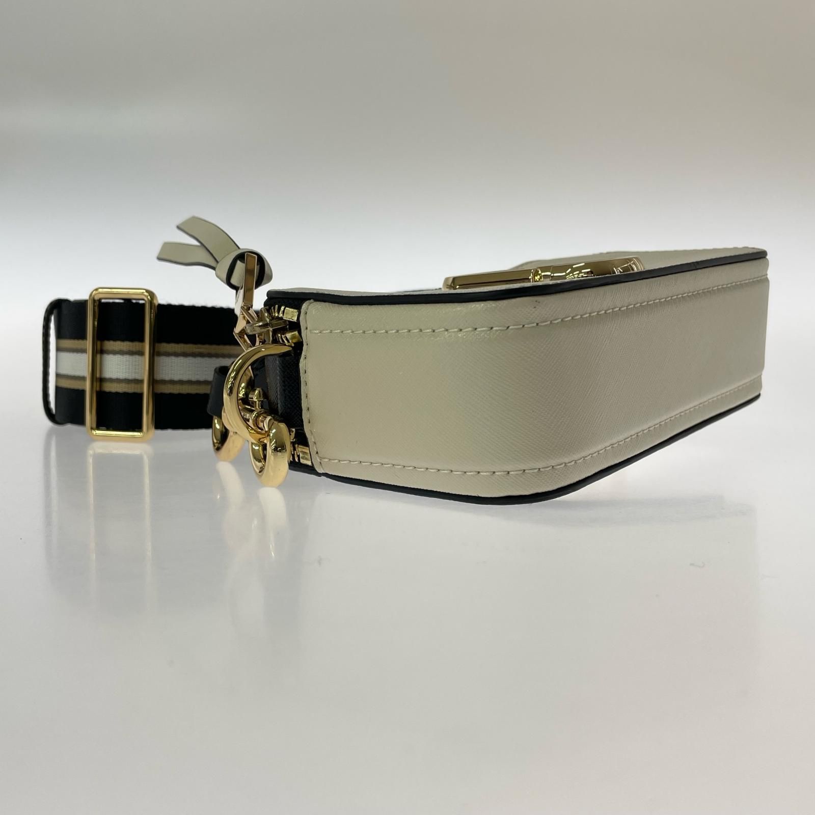 MARC JACOBS マークジェイコブスショルダーバッグ/アイボリー×ブラック 