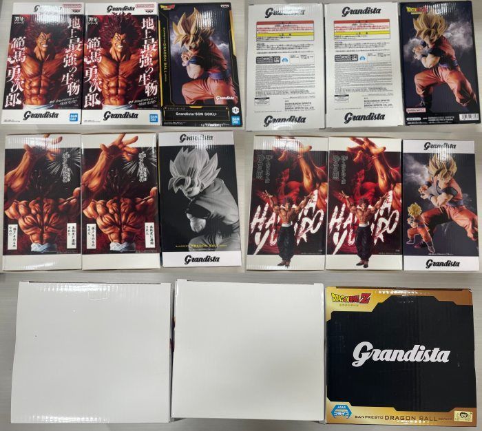 管理番号-P】Grandist ワンピース 刃牙 ブリーチ ドラゴンボール