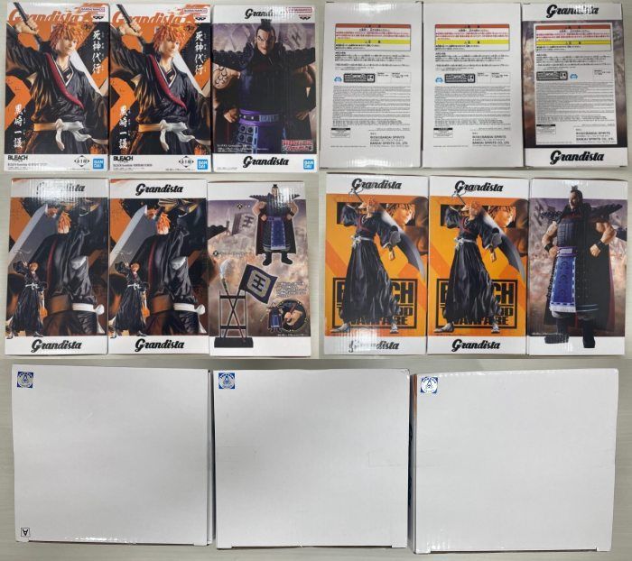 管理番号-P】Grandist ワンピース 刃牙 ブリーチ ドラゴンボール
