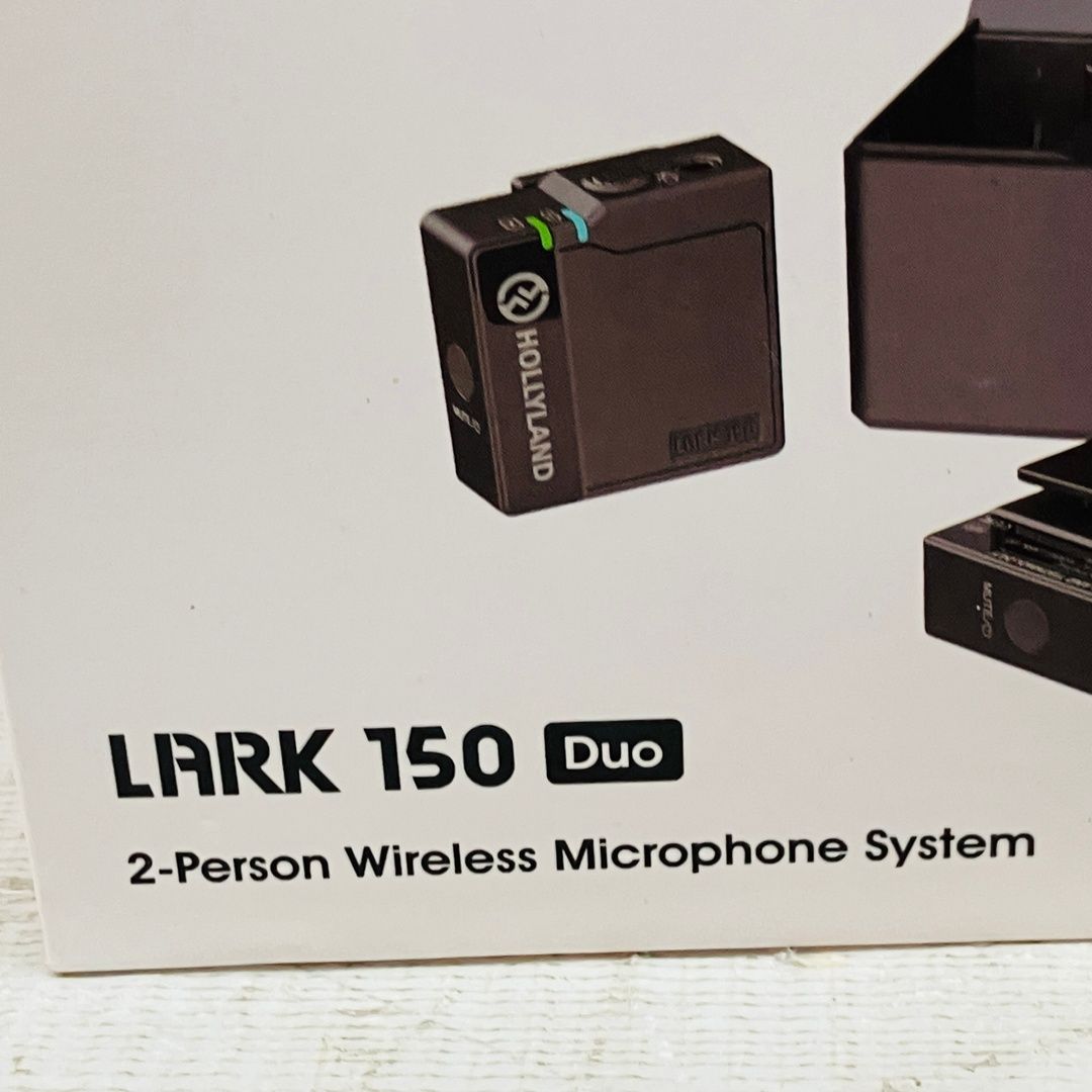 [中古美品]Hollyland Lark150 Duo デュアルワイヤレスマイク 中古美品]Hollyland Lark150 Duo デュアルワイヤレスマイク 中古美品