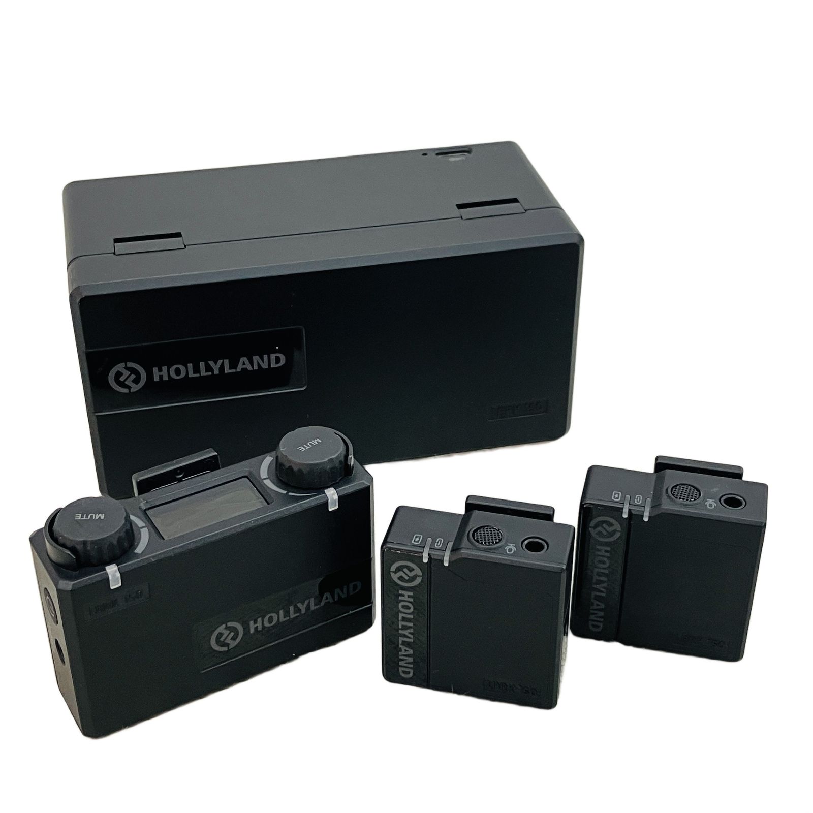 [中古美品]Hollyland Lark150 Duo デュアルワイヤレスマイク 中古美品]Hollyland Lark150 Duo デュアルワイヤレスマイク 中古美品