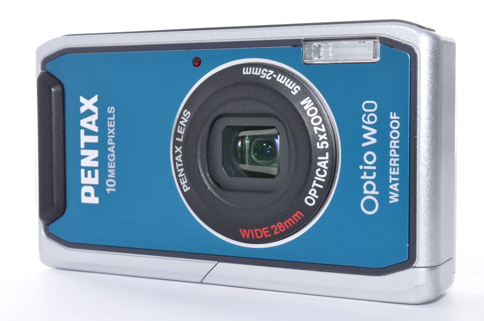 PENTAX Optio W60 DIGITAL Camera ブルー デジカメ デジタルカメラ 