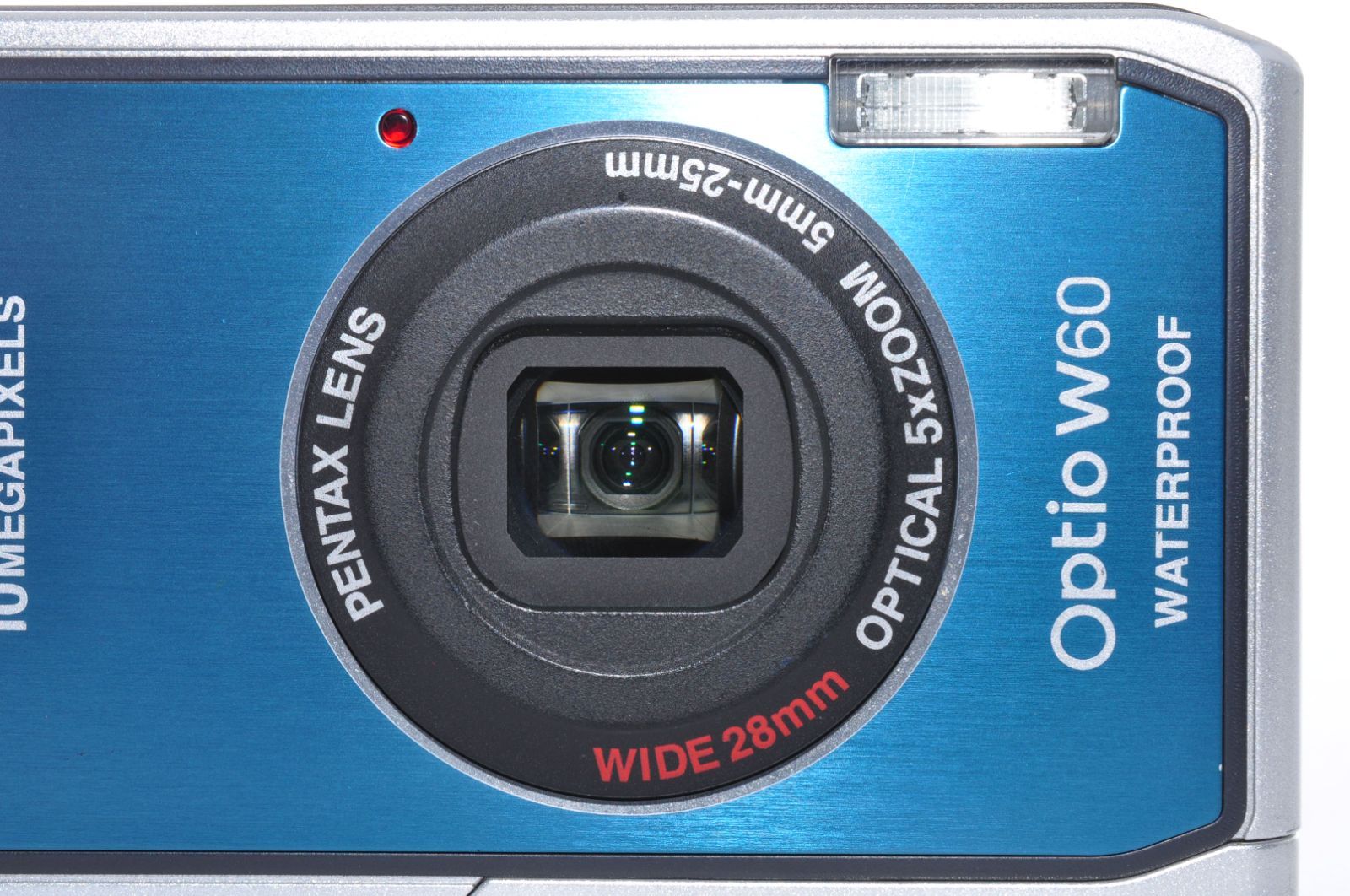 PENTAX Optio W60 DIGITAL Camera ブルー デジカメ デジタルカメラ