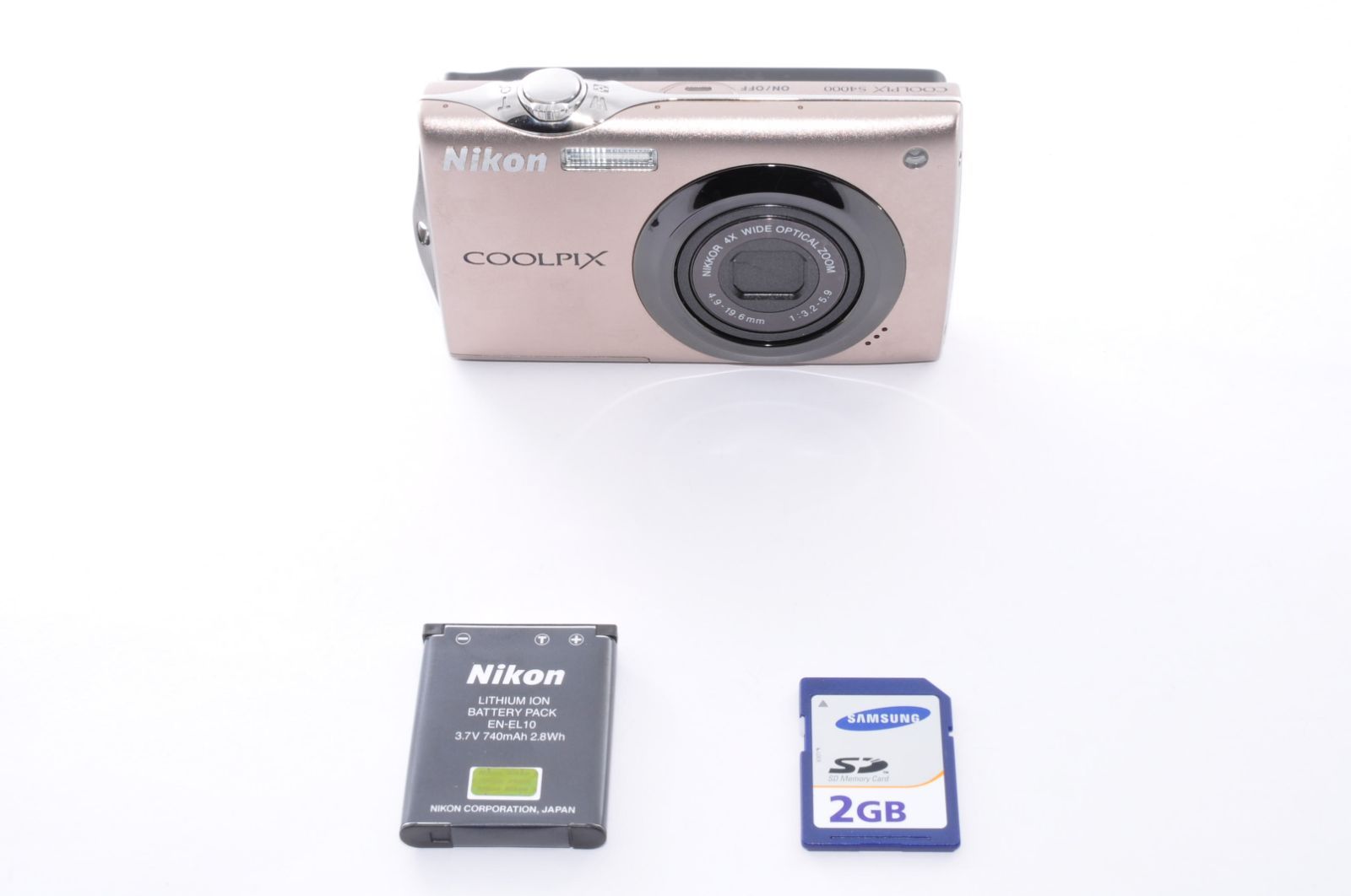 Nikon COOLPIX S4000 DIGITAL Camera ブライトブロンズ デジカメ
