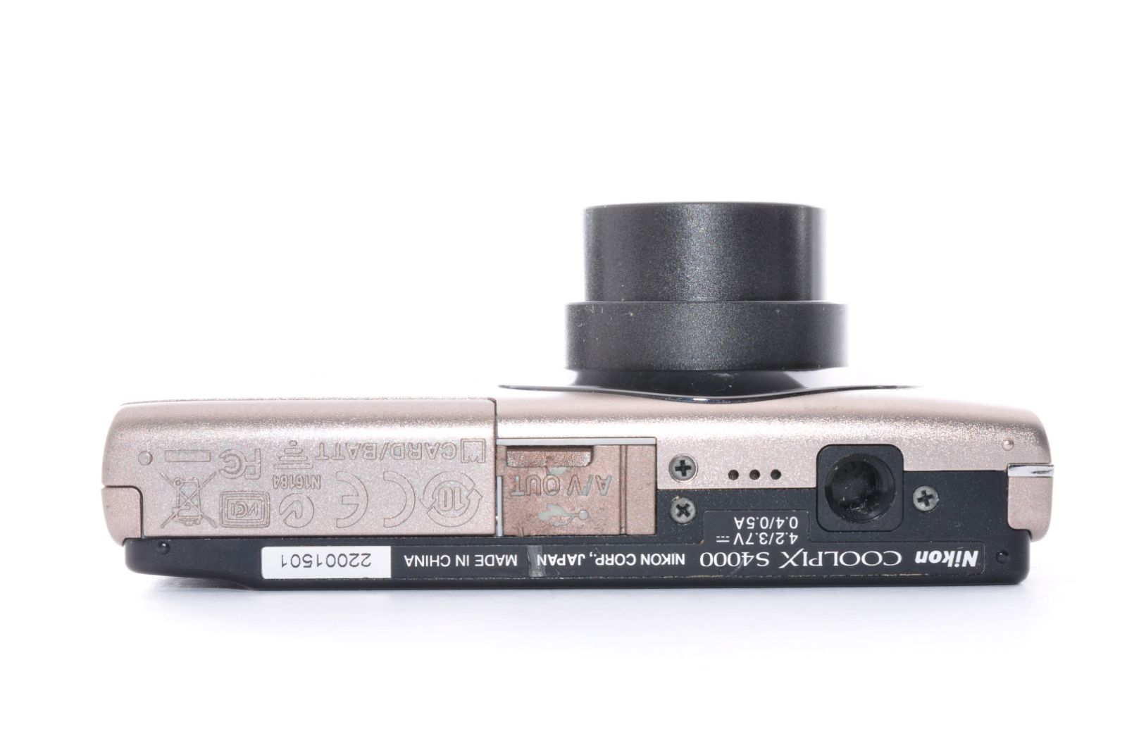 【簡易動作確認済】Nikon デジカメ COOLPIX S4000 ゴールド 簡易動作確認済】Nikon デジカメ COOLPIX S4000 ゴールド Nikon