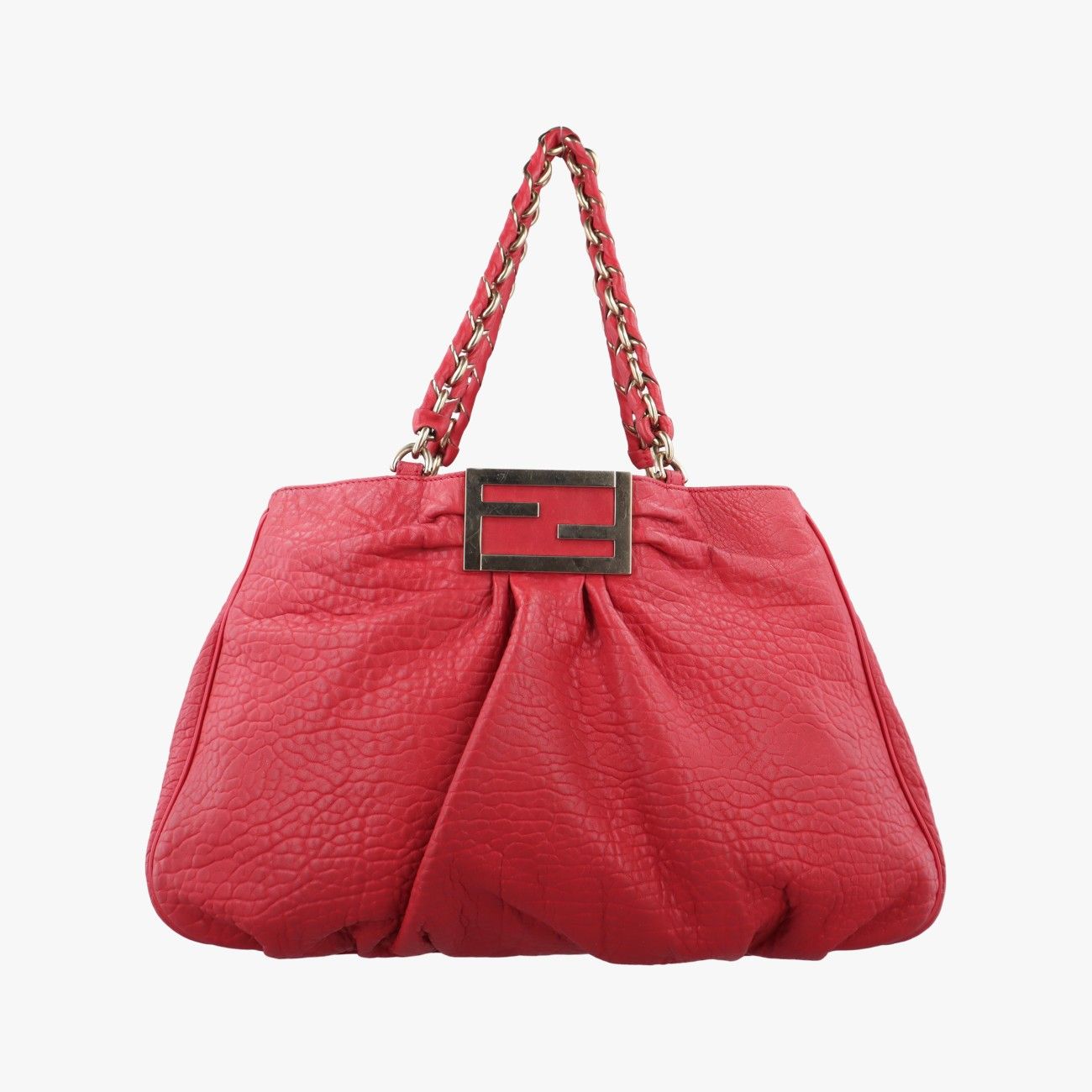 フェンディFendiミア レッド レザー 8BR616 2516-8BR616.VTT-108