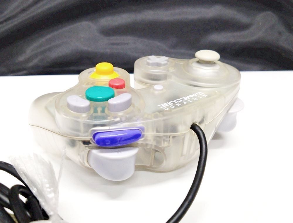 DOL-003 ゲームキューブ　コントローラー　クリア ゲームキューブ コントローラー クリアの通販 GC ゲームキューブ