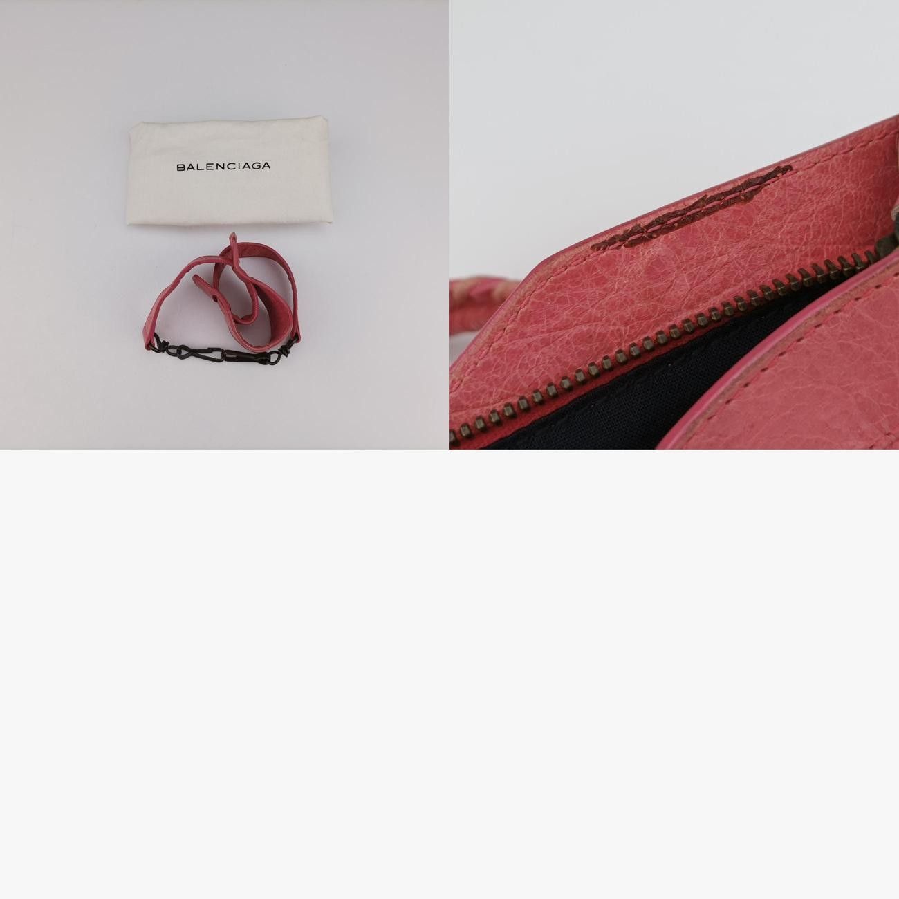 バレンシアガBalenciagaザファースト ピンク ラムスキン 103208.6643