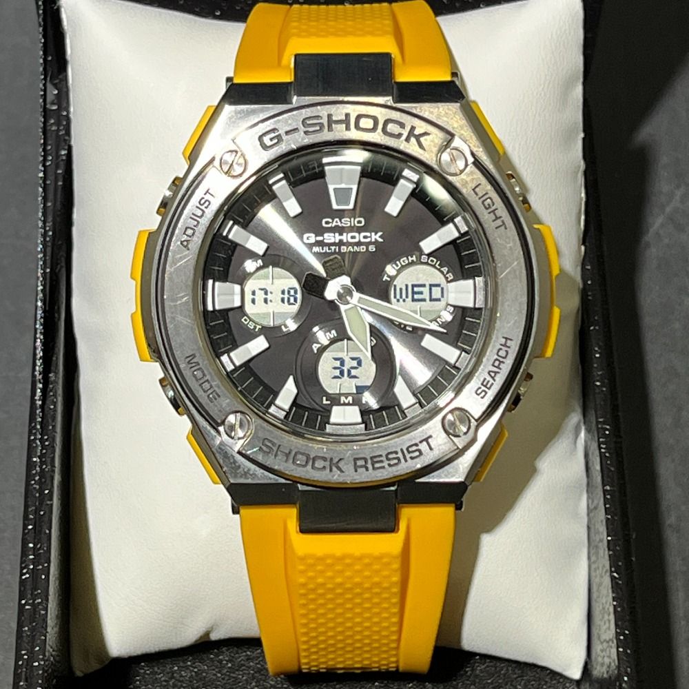 時計 G-SHOCK GST-W130L 06w19914 G-SHOCK G-STEEL GST-W130L 腕時計 【中古品】 - メルカリ