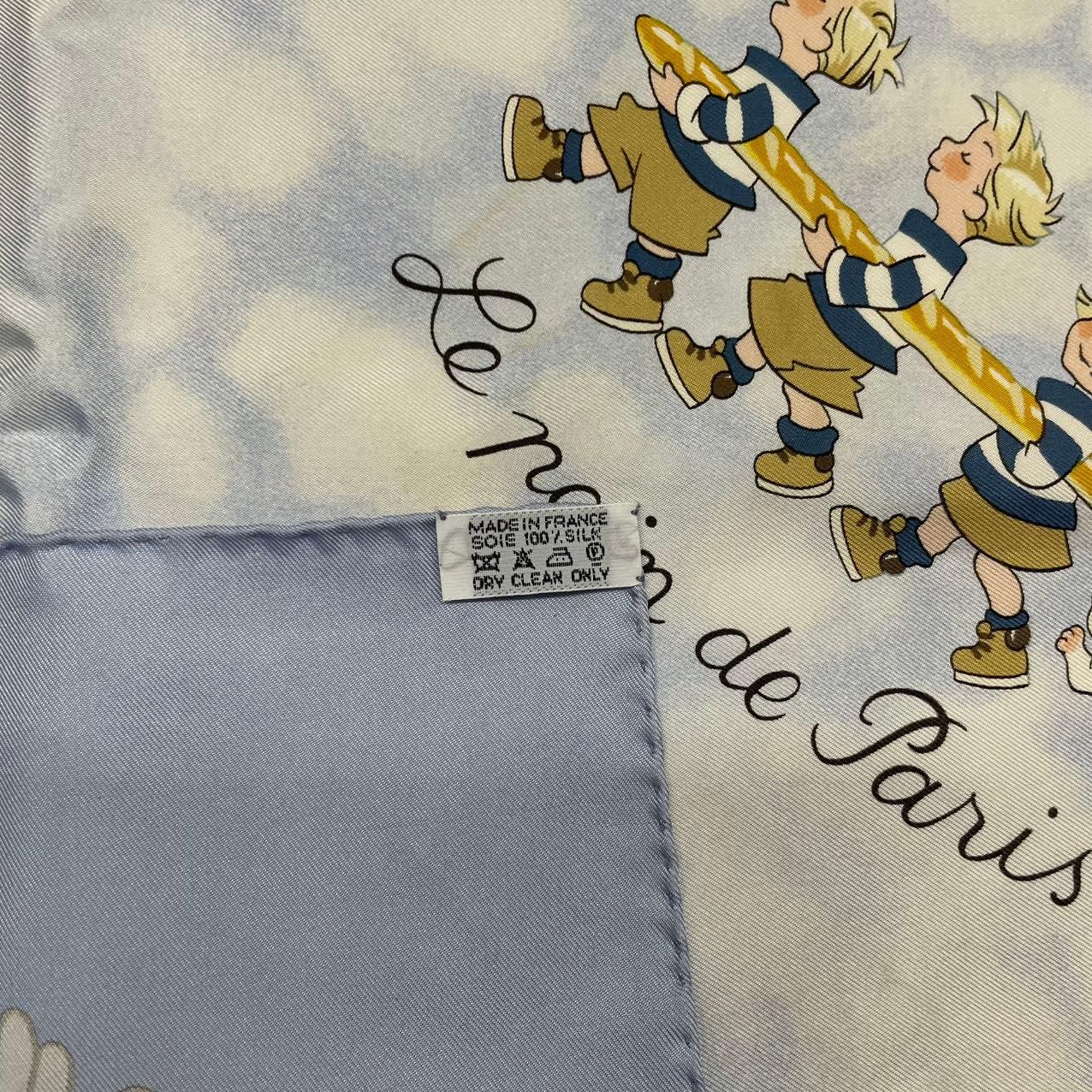 極美品 HERMES エルメス スカーフ カレ90 Les Triples de Paris 
