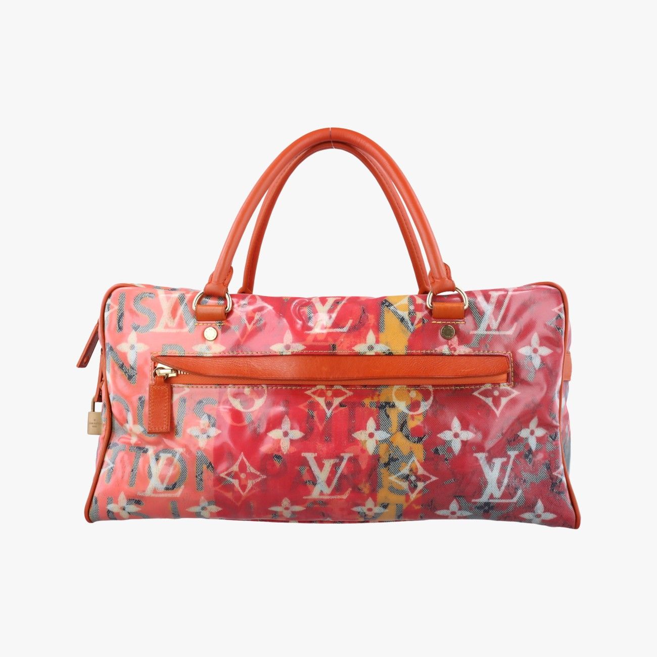 ルイヴィトンLouis VuittonウィークエンダーPM ローズ×マルチカラー