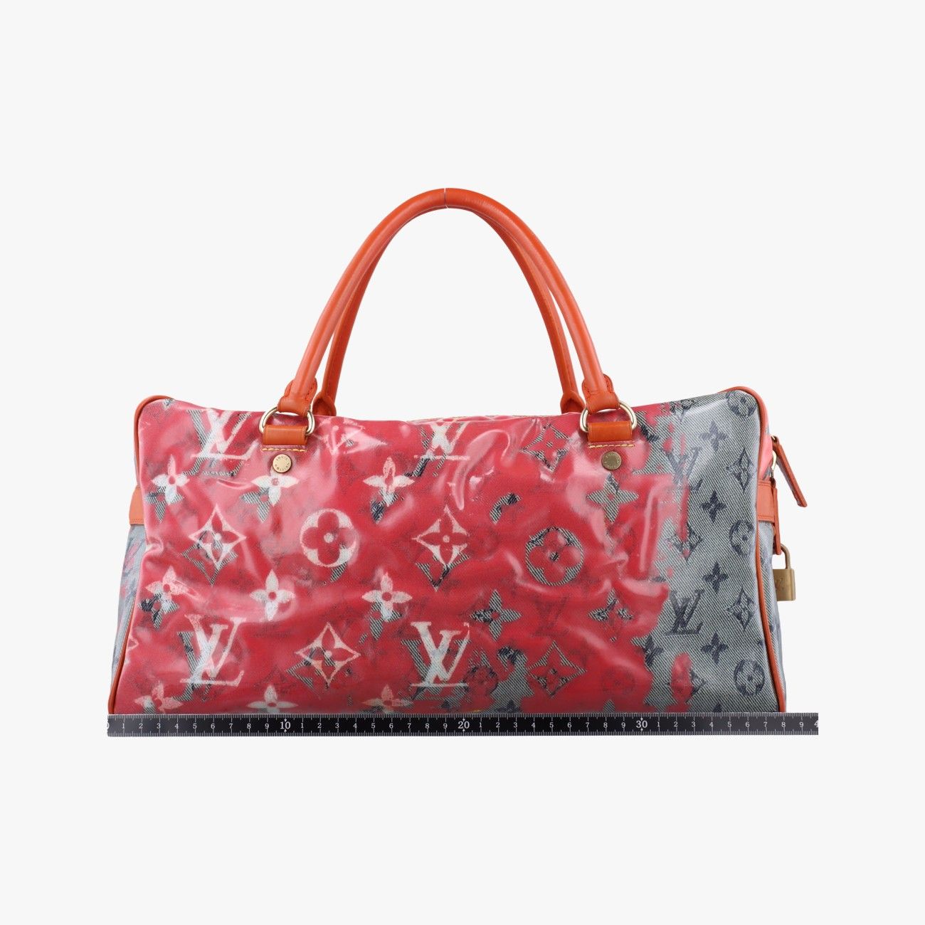 ルイヴィトンLouis VuittonウィークエンダーPM ローズ×マルチカラー