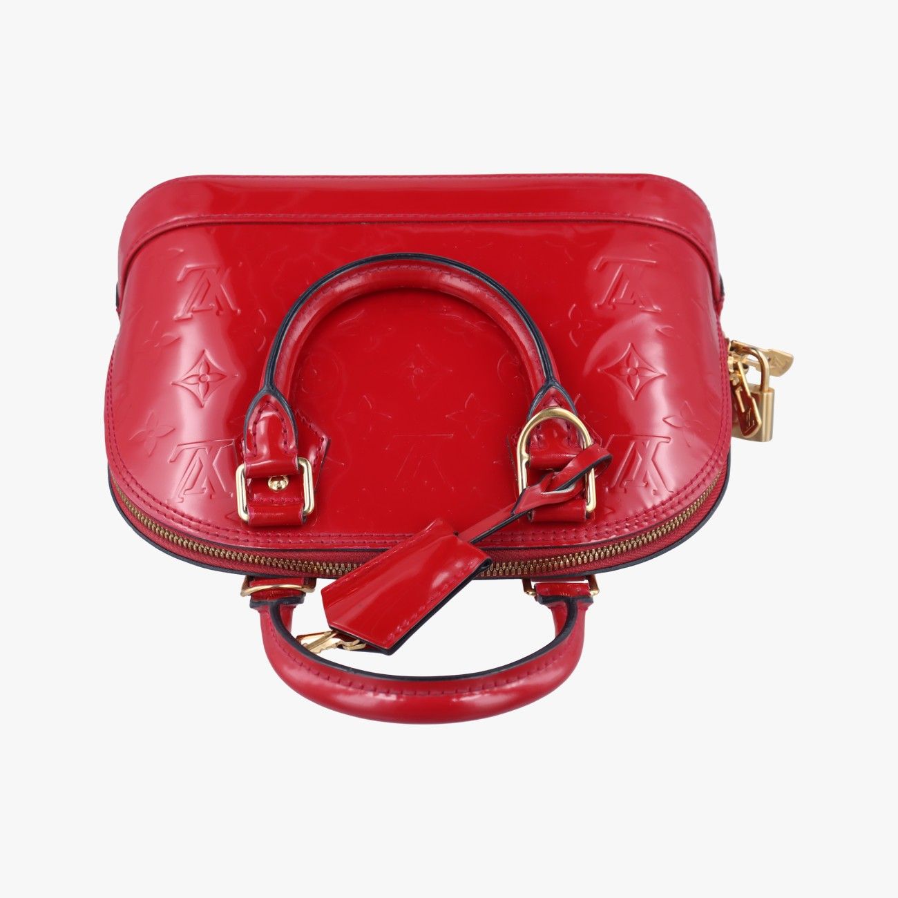 ルイヴィトン　アルマ ヴェルニ　限定品 ルイヴィトンLouis VuittonアルマBB ポムダムール ヴェルニ M91606