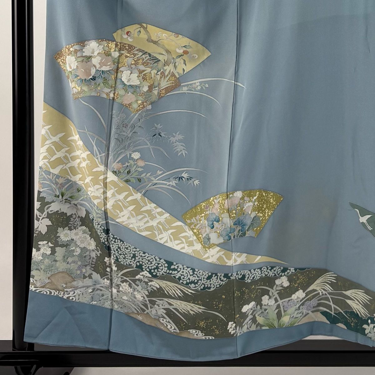 ソアちゃん専用身丈157センチ落款いり訪問着　正絹袷 ソアちゃん専用身丈157センチ落款いり訪問着 正絹袷 - メルカリ