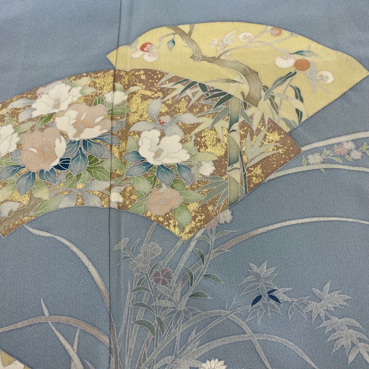 ソアちゃん専用身丈157センチ落款いり訪問着　正絹袷 ソアちゃん専用身丈157センチ落款いり訪問着 正絹袷 - メルカリ