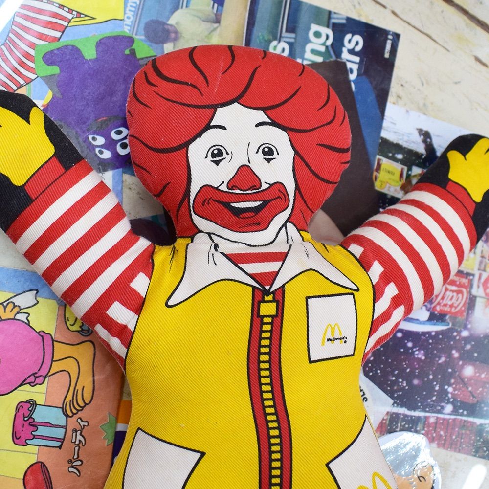 80's McDonald's ドナルド・マクドナルド ピロードール / Ronald