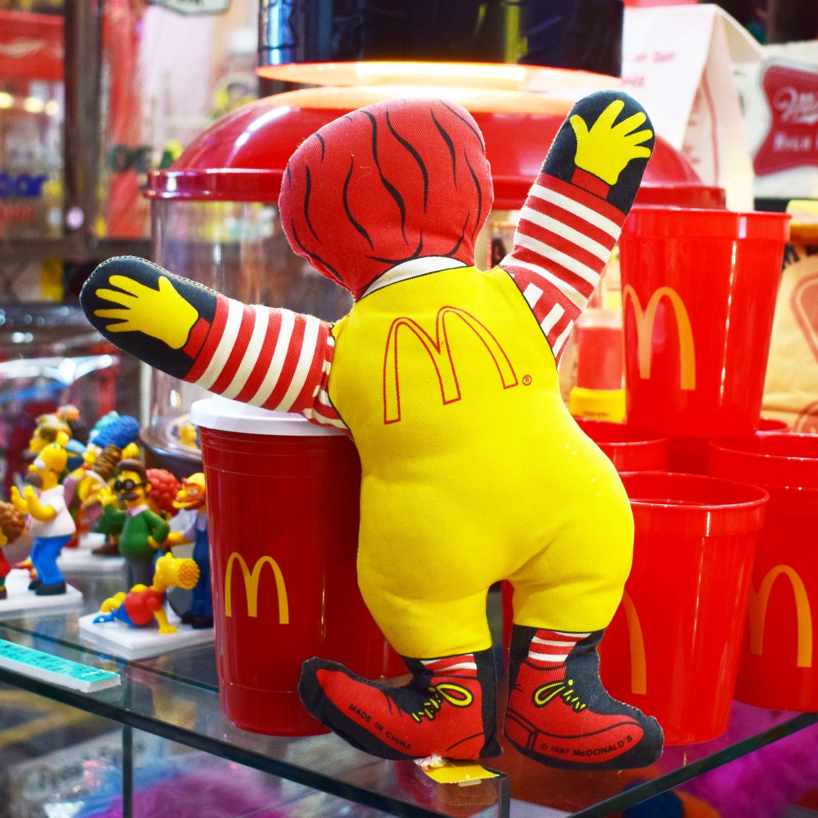 1983年製　ビンテージ　マクドナルド　ピロードール　ぬいぐるみ 80's McDonald's ドナルド・マクドナルド ピロードール / Ronald