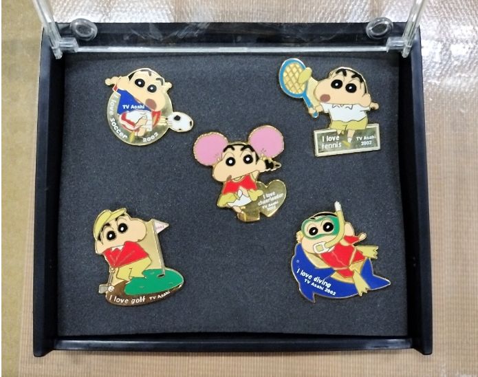 クレヨンしんちゃん ピンバッジ セット 2002年 5388