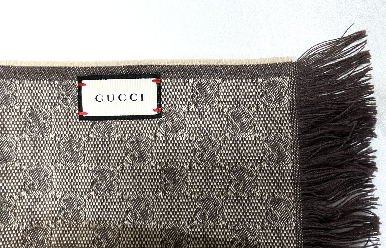 GUCCI｜グッチ GGスプリーム シェリーライン マフラー - メルカリ