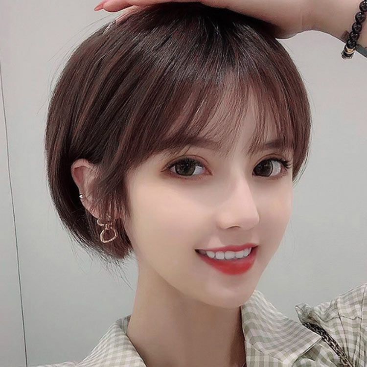 ウィッグ フル 人毛100% ボブ ショート 医療用 M250407-235 - メルカリ