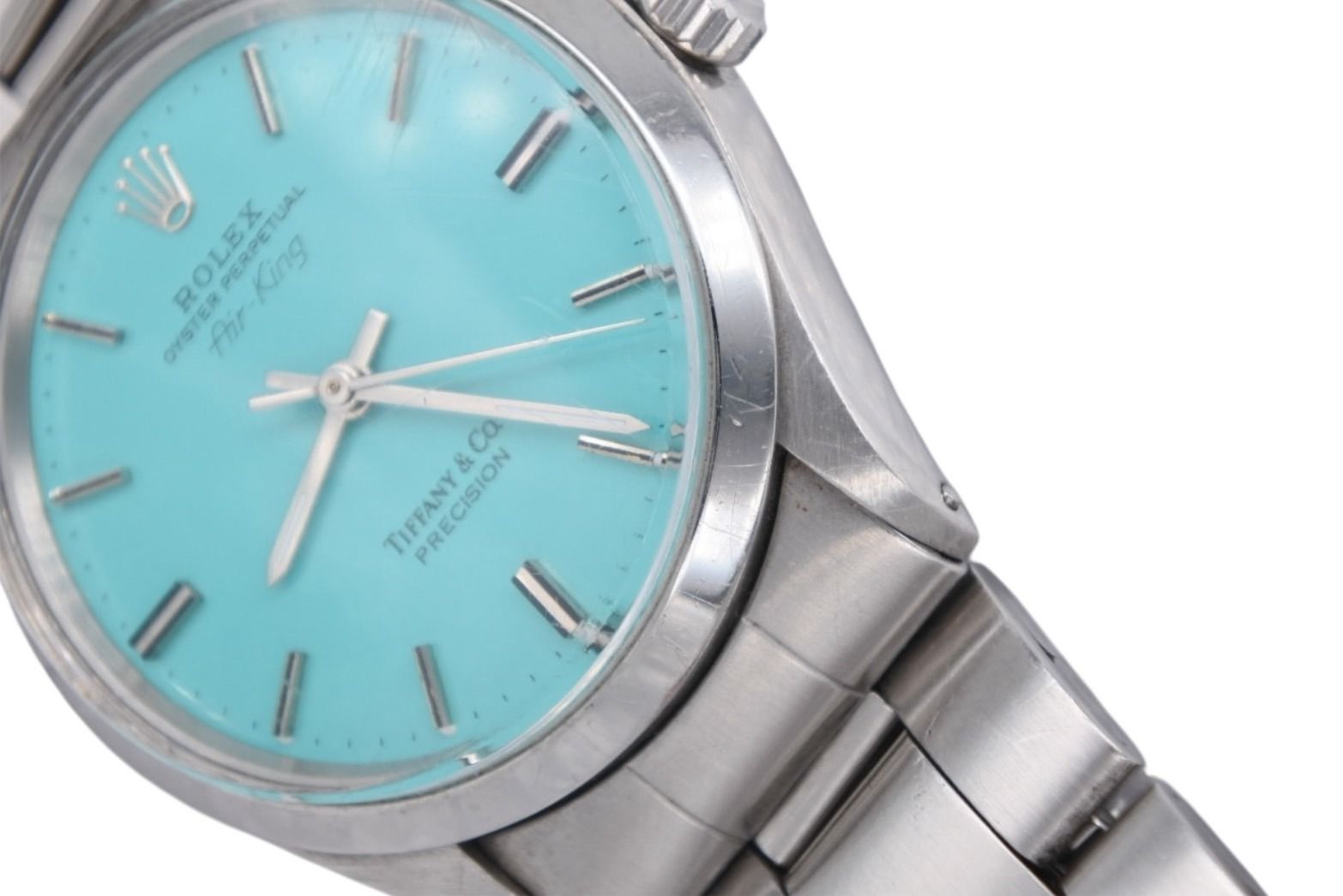ROLEX エアキング 5500ティファニー　自動巻き腕時計 ロレックス ROLEX エアキング 5500ティファニー自動巻き腕時計 ロレックス 【公式
